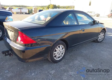 2005 Honda Civic Lx z USA, uszkodzony, nr VIN 1HGEM22525L009191